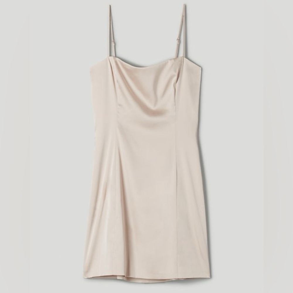 Aritzia Sunday Best Shimmer Mini Dress